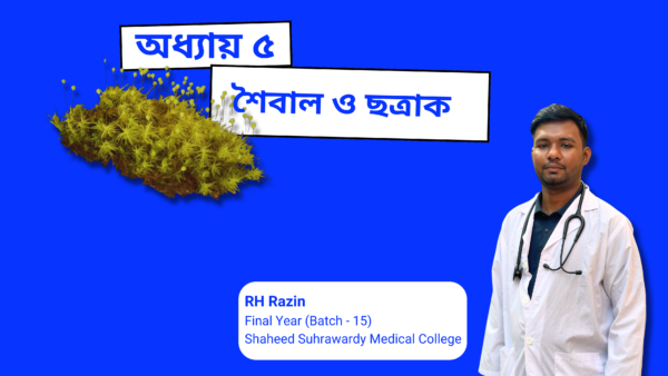 উদ্ভিদবিজ্ঞান অধ্যায় ৫-শৈবাল ও ছত্রাক